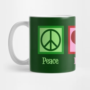 Peace Love Golf Mug